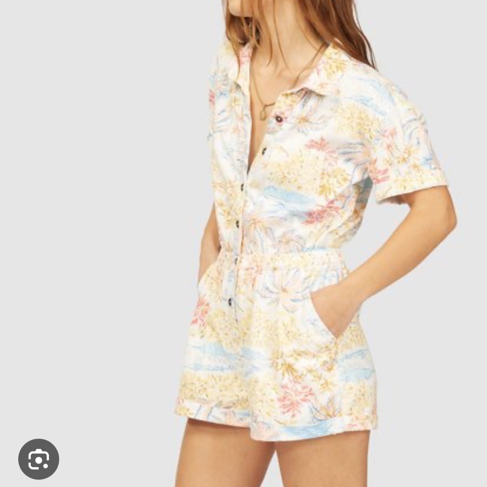 NWT Billabong X Wrangler Cali Sun Romper - Picture 8 of 12